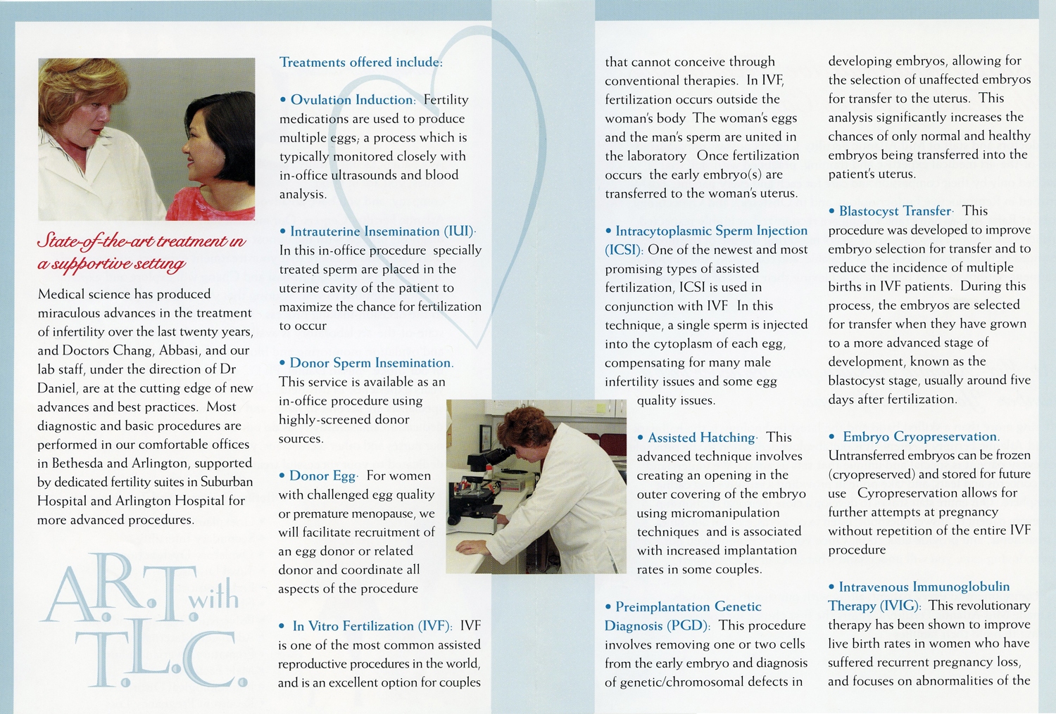 Mid-Atlantic Fertility Centers Brochure