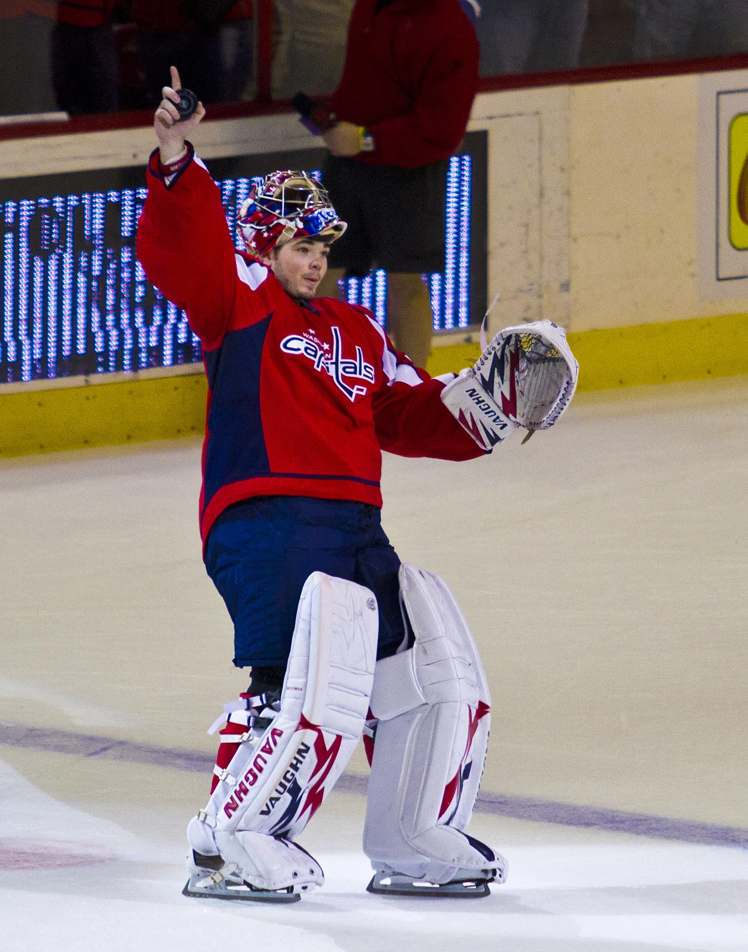 NHL Goaltender Michael Neuvirth