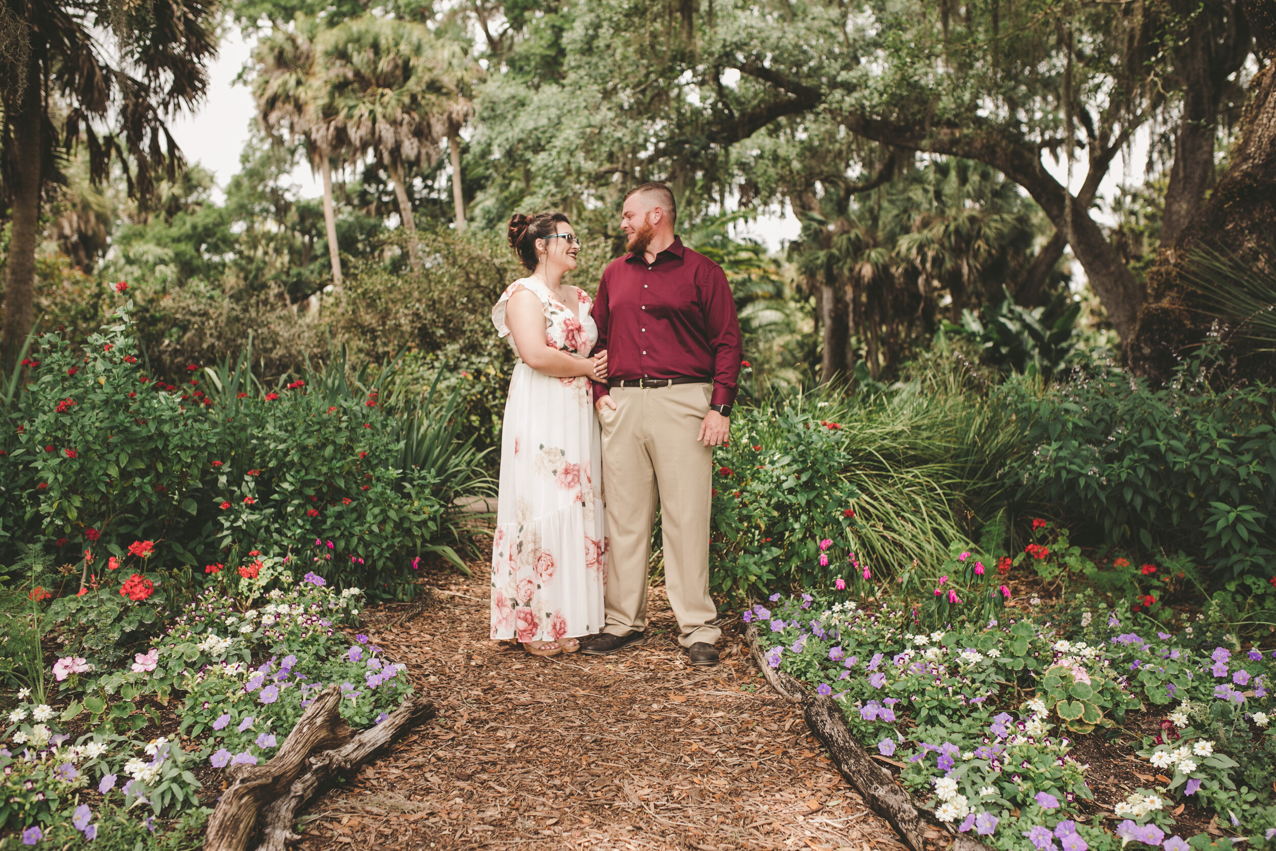 Engagement Sessions at Bok Tower Gardens in Lake Wales, FL