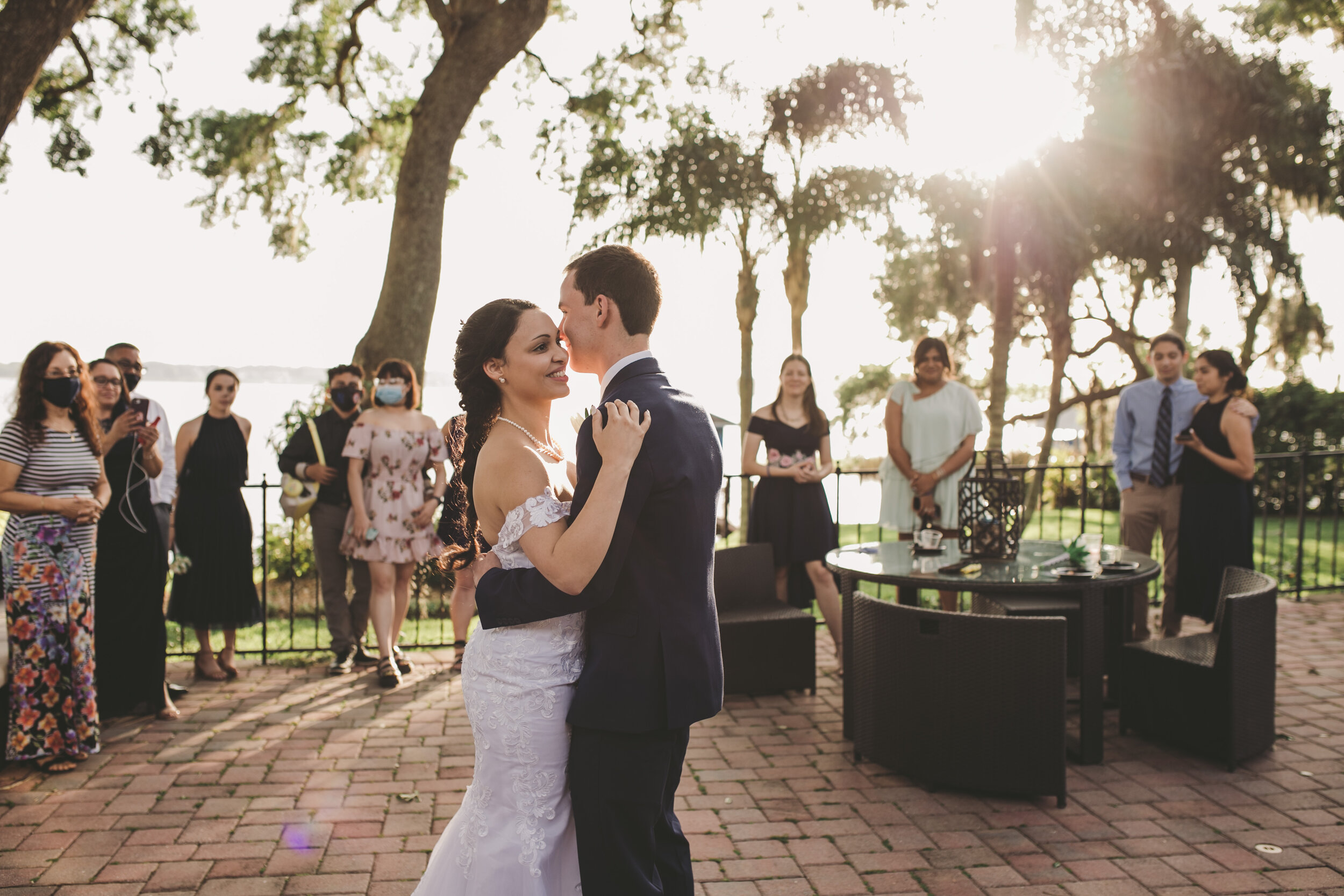 Wedding at Town Manor on The Lake in Auburndale, FL