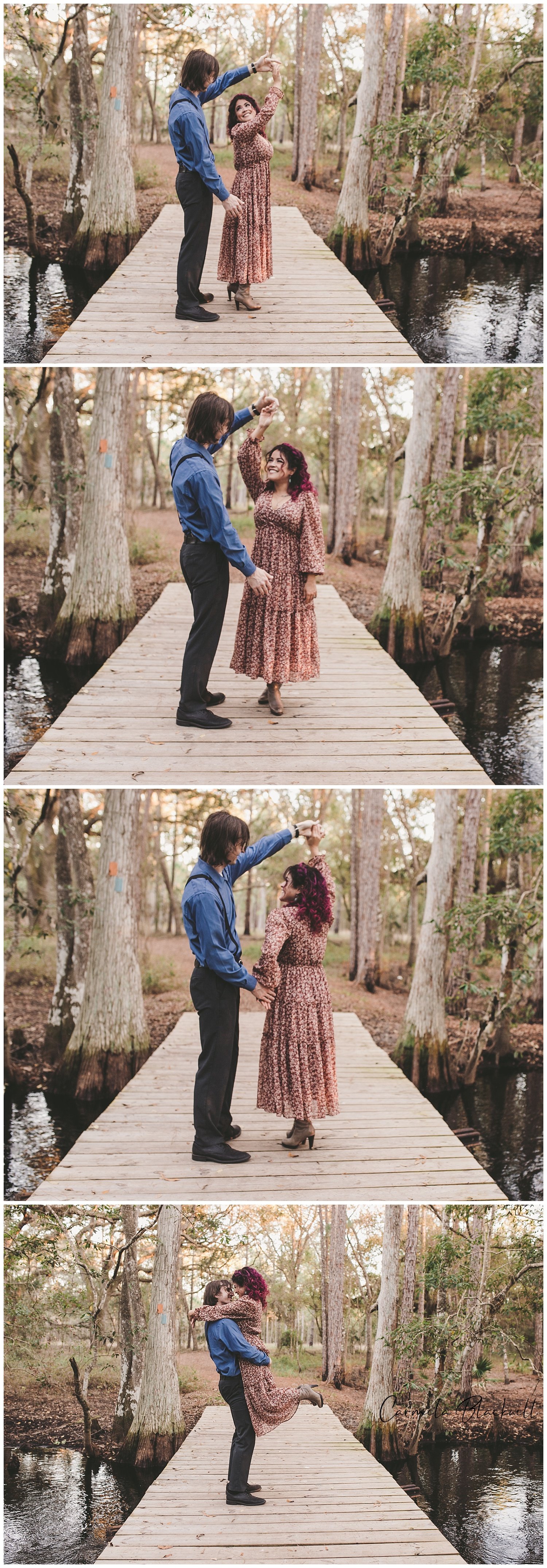 Engagement Session at Lake Louisa State Park in Clermont, FL