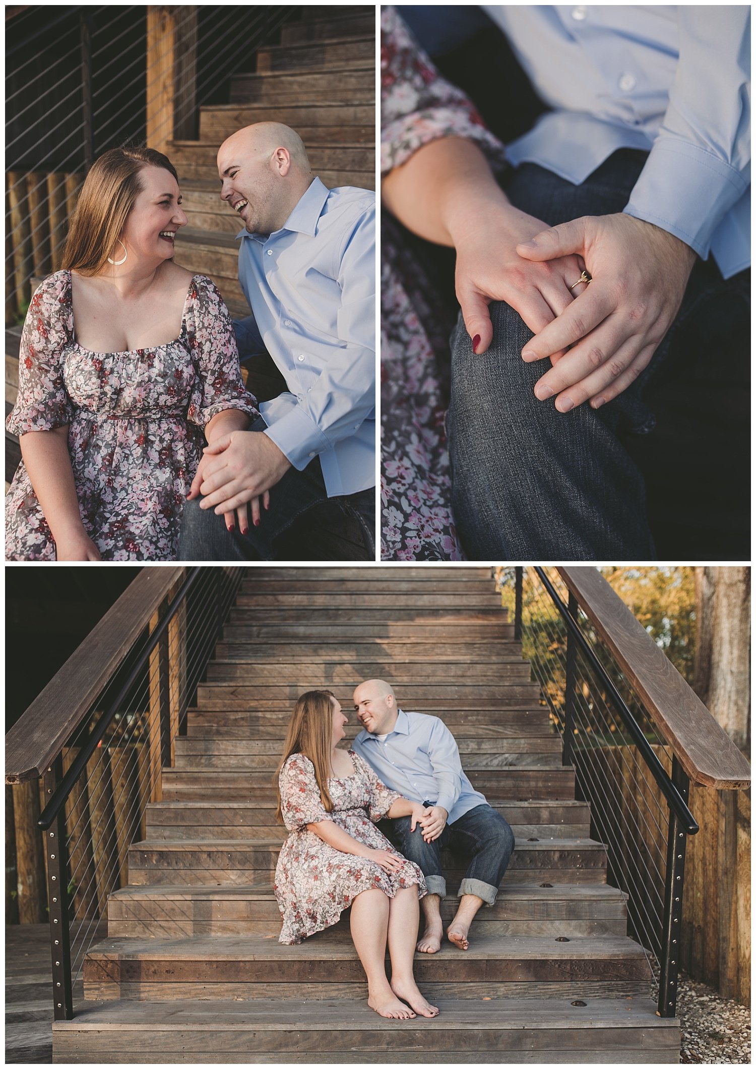 Engagement Session At Bonnet Springs Park in Lakeland, FL