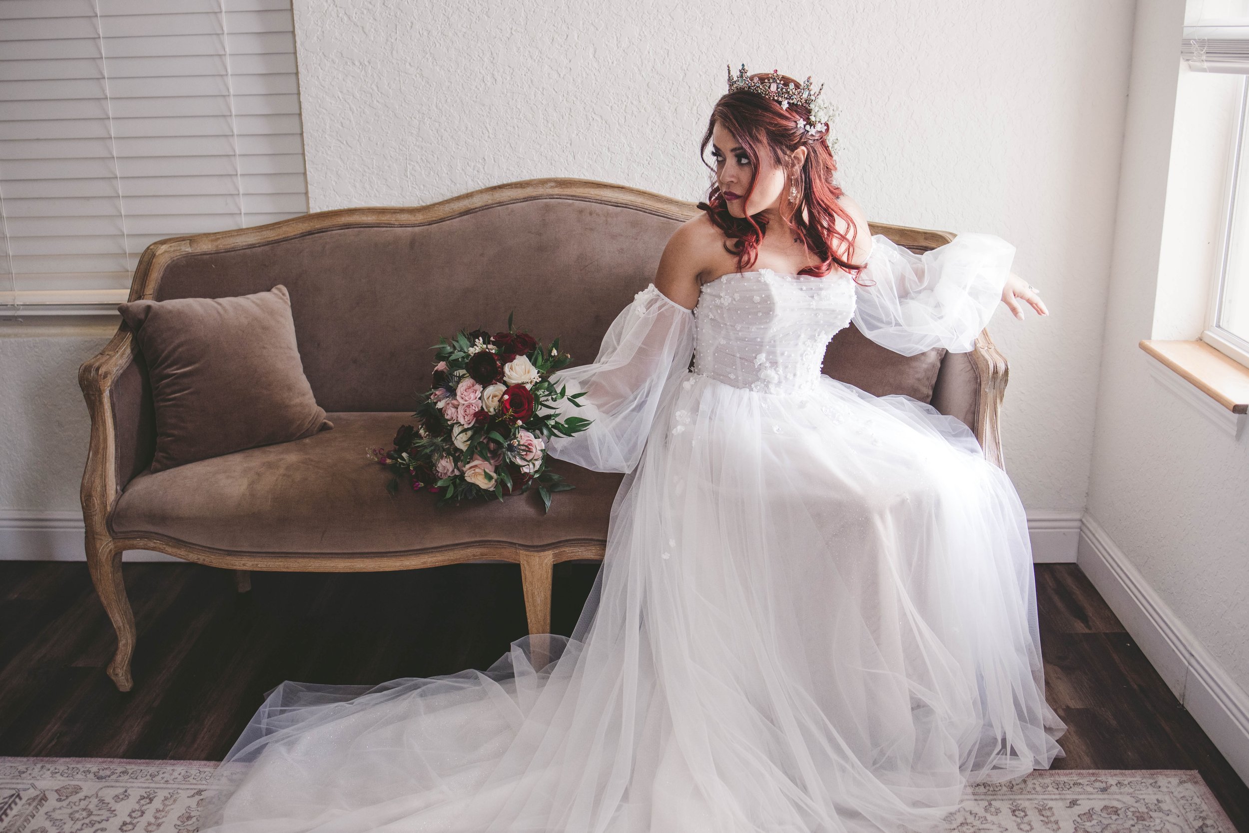 Bridal Portraits at The Sterling Event Venue in Minneola, FL