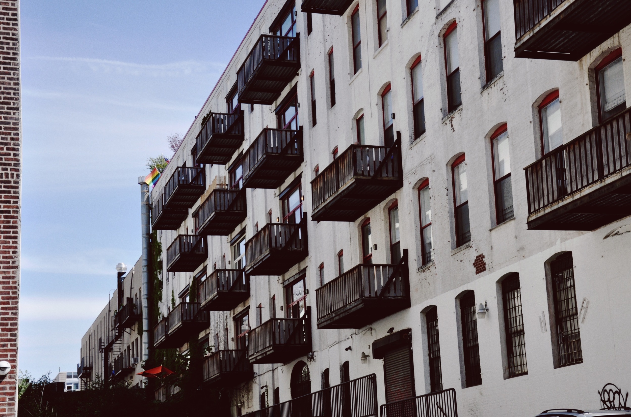 Gritty architecture. 