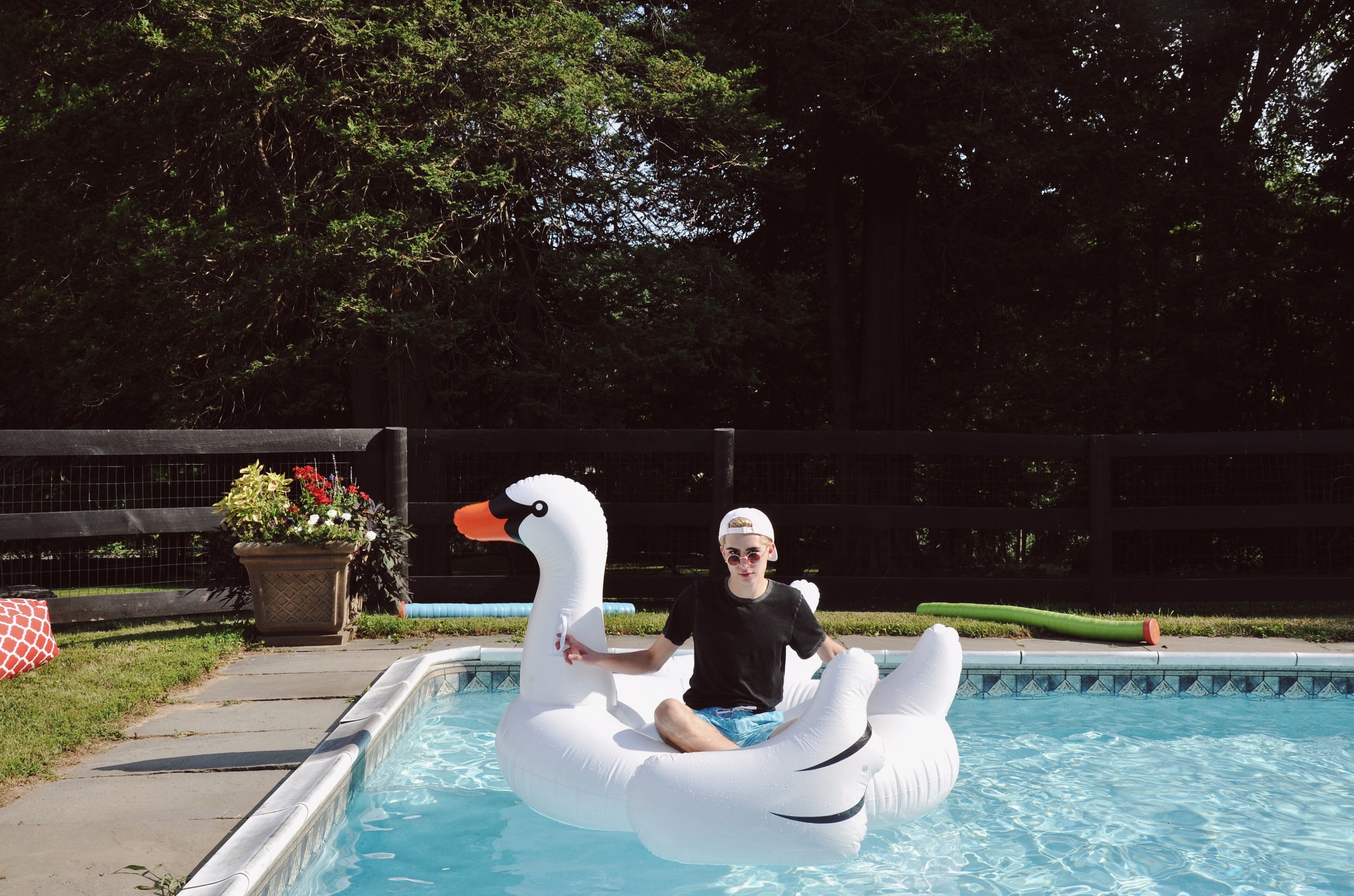 Poolside