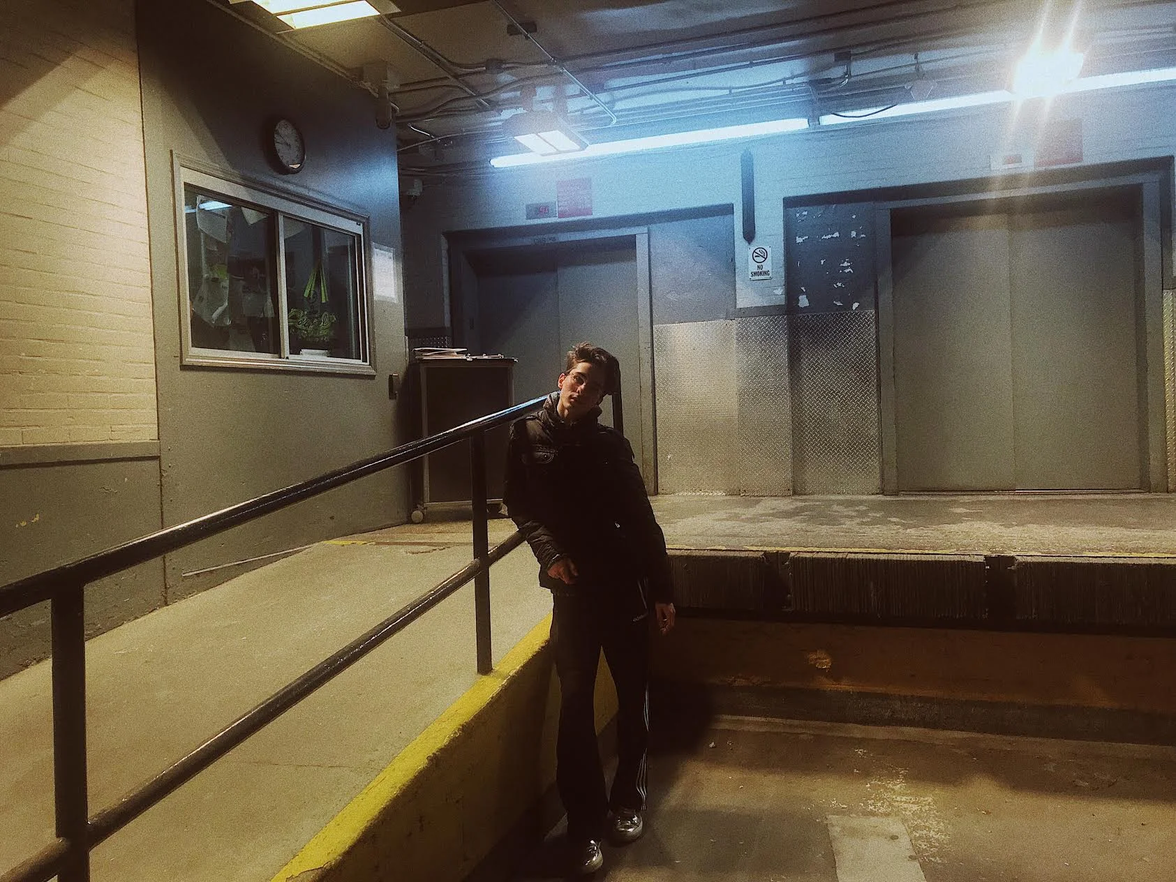 Garage photoshoot omw to &pizza.