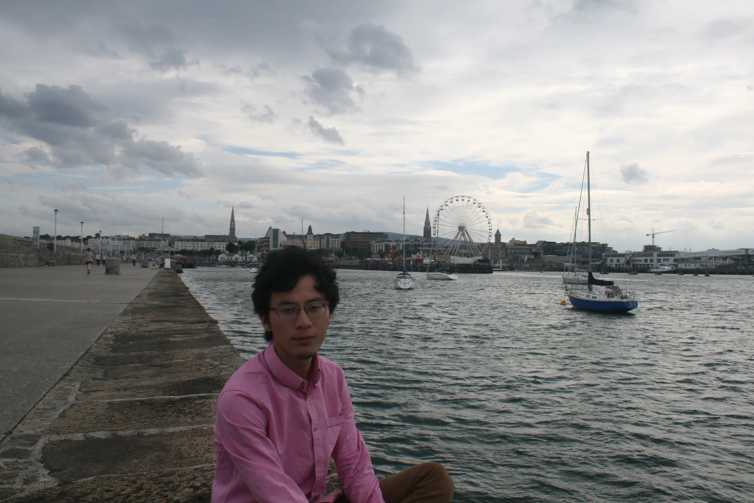 Steve Chen worked at an NGO in Dublin in 2014.
