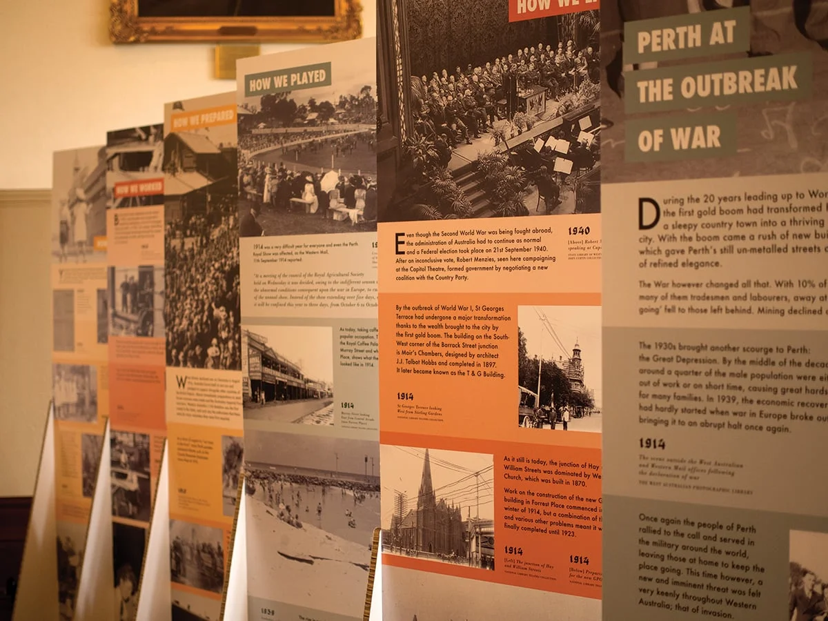 Exhibition Launch - Perth at the Outbreak of War