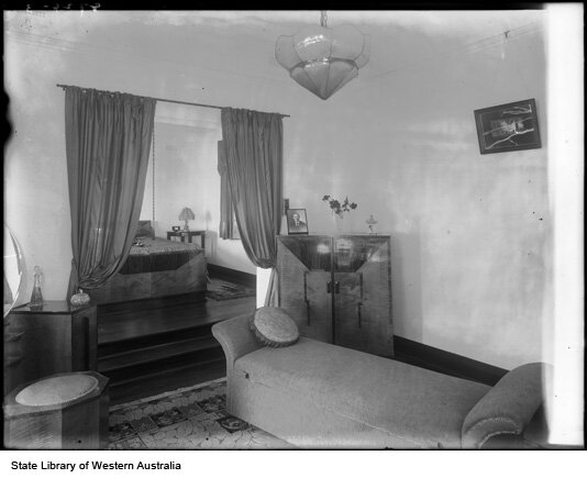  BEDROOM, C1935  Image courtesy of State Library of Western Australia: 013191PD 