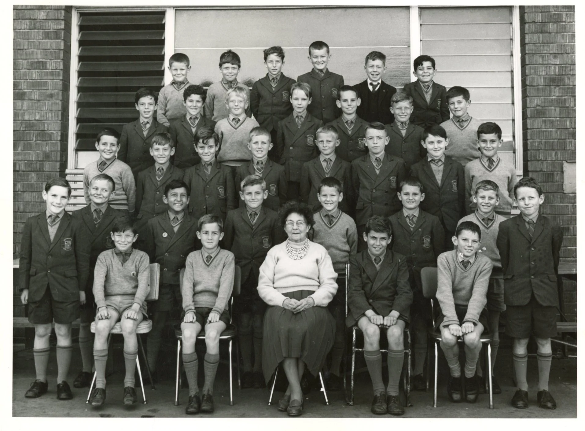 St Joseph's College, Subiaco, 1972 Leavers in Year 4, 1964