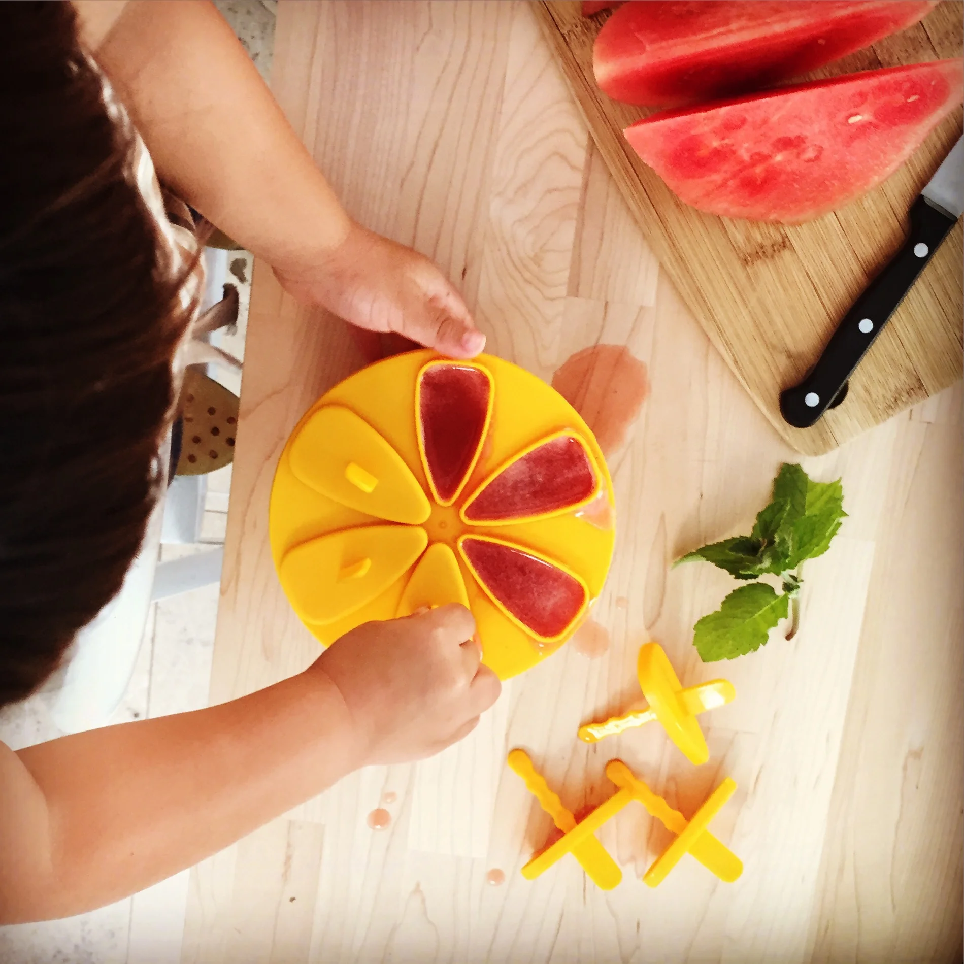 Kyan's Menu - Summer Popsicles