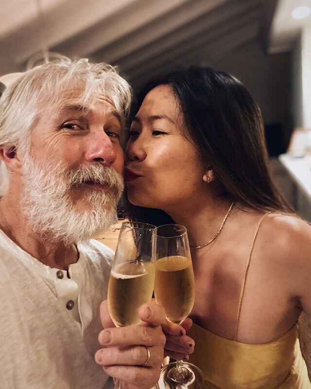 About last night after the kids went to bed - we celebrated our 9th wedding anniversary with champagne, clams and sushi. I was not even supposed to be home. But covid perpetuated my decision to stay home with my family while I manage work in Hong Kon