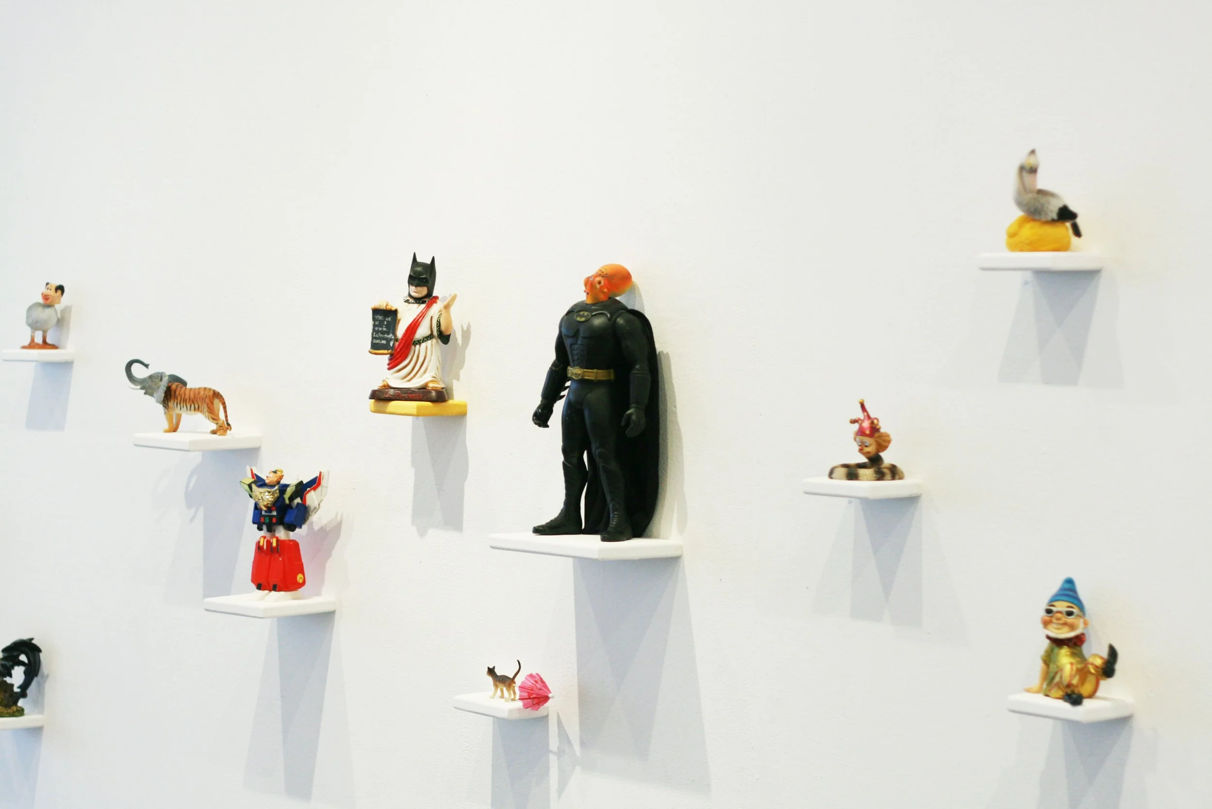 IN 2014 I ENTERED MY 'JEFF KOONS' ERA AND SPENT FAR TOO LONG COMBINING SCULPTURES FROM $2 SHOPS NATION WIDE, WITH VARYING SUCCESS.