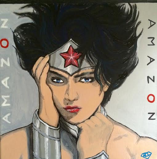 Artwork by Ryan Chase Lee. "Amazon"
