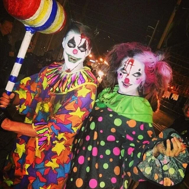 A fun memory of Jack and Jill the lovable pesky twins. π€ππ€£π€ #13thgatehauntedhouse  #Jack&Jill #Clowns