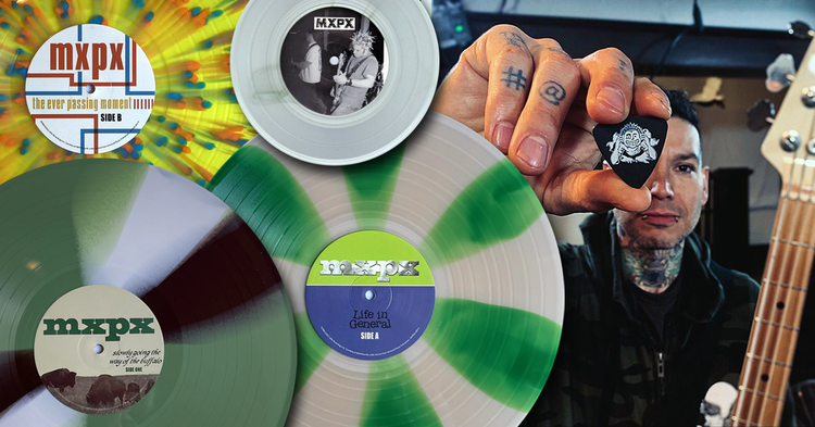MxPx The Ever Passing Moment LP レコード パンク