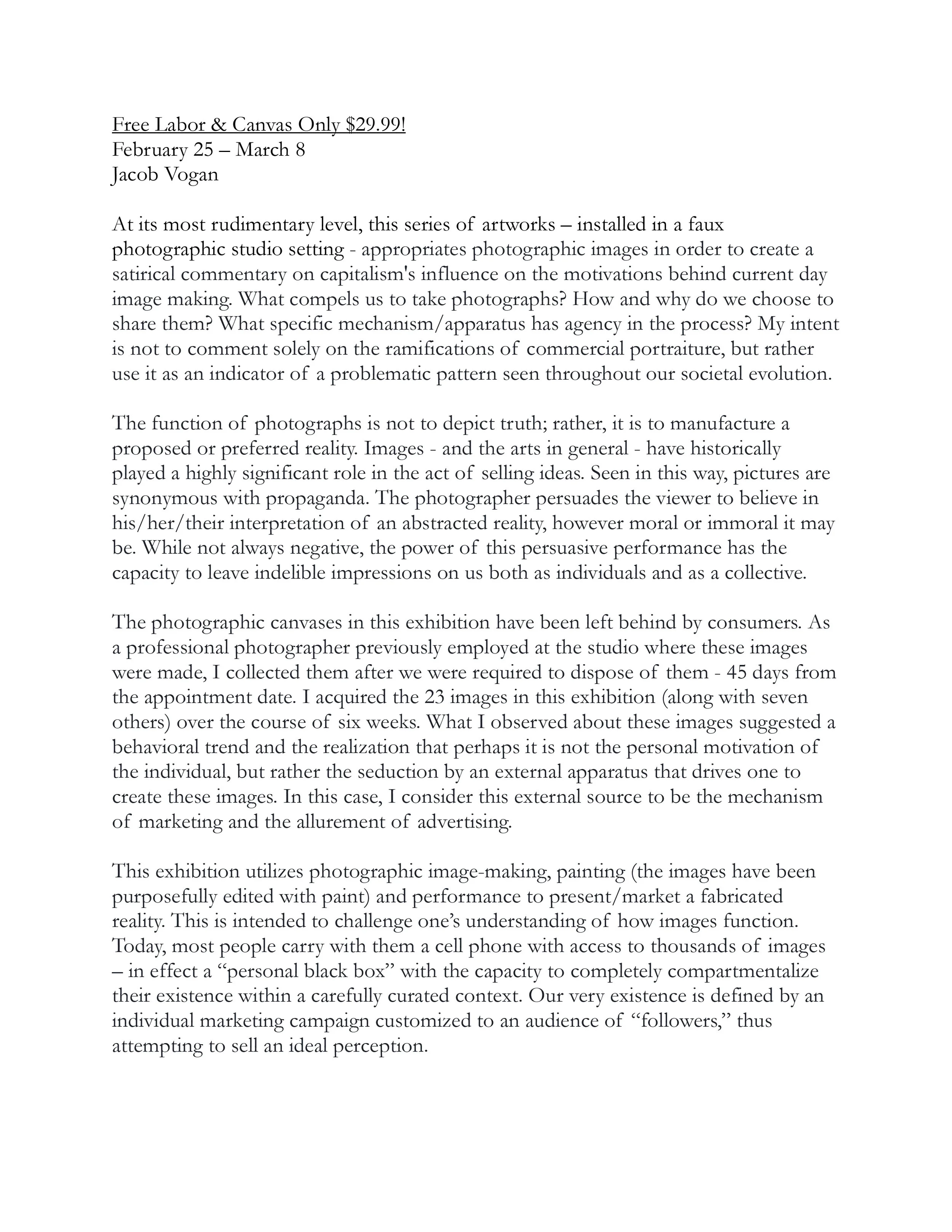 Project Statement