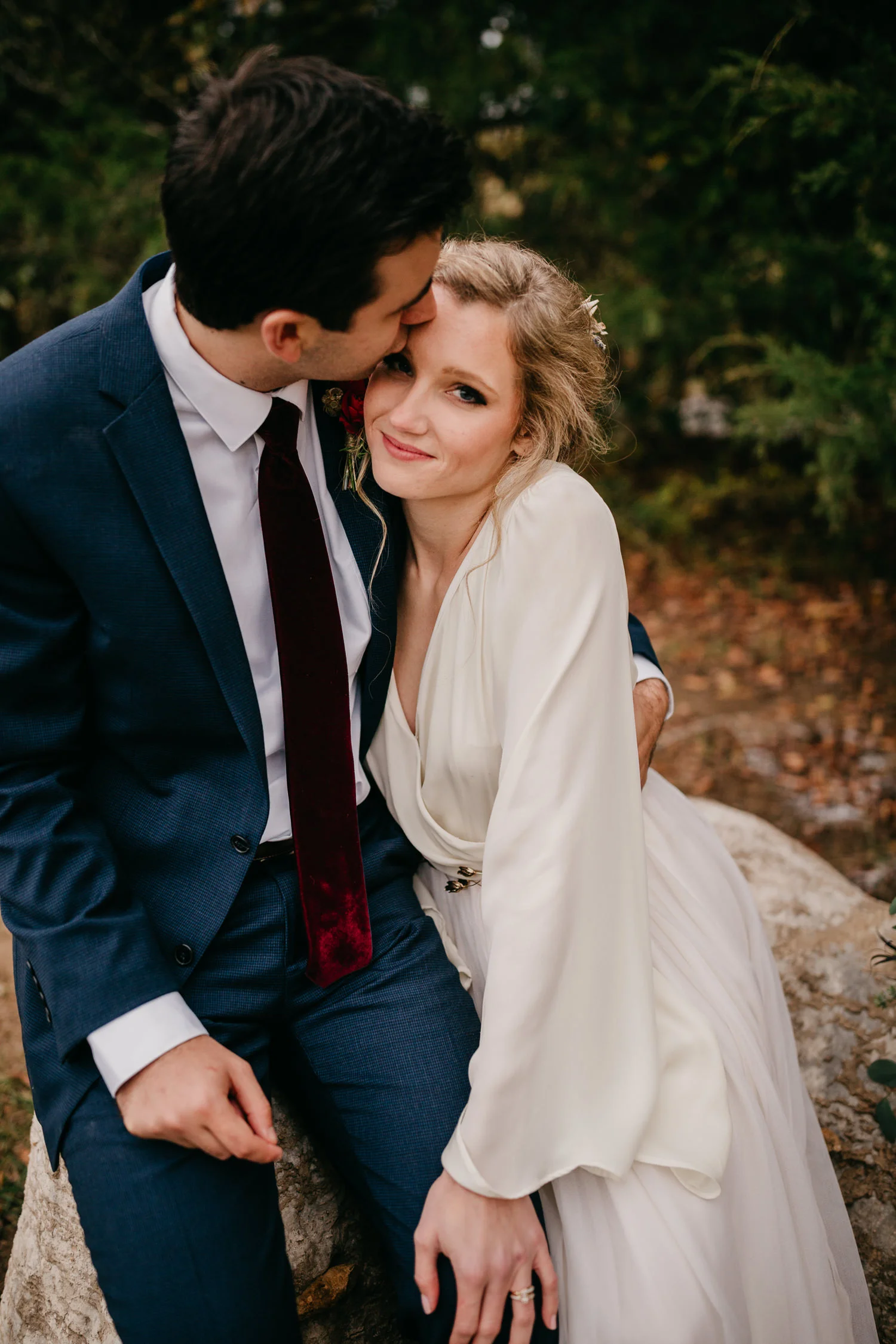 Sycamore Farms Boho Fall Wedding // Grace + Jeff