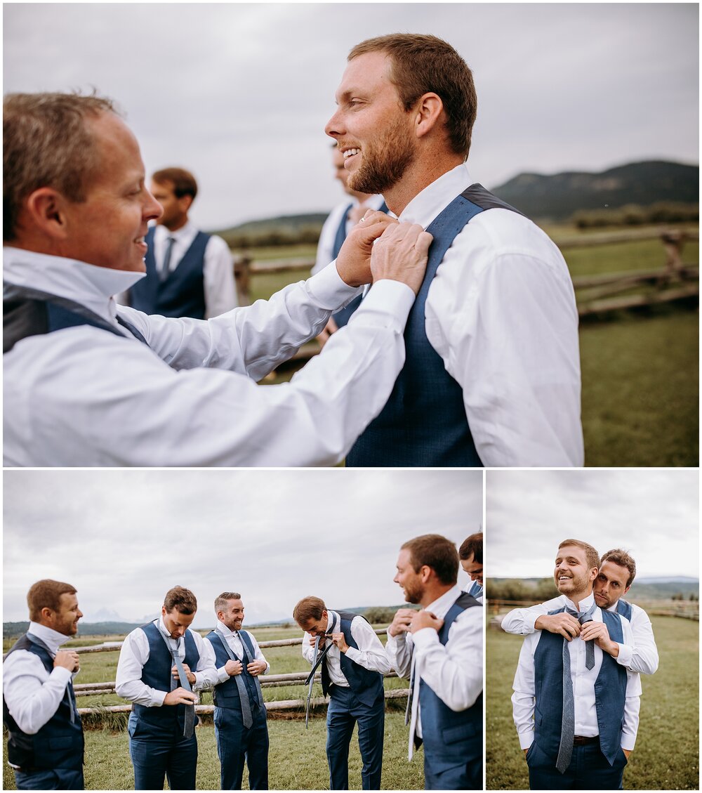  Diamond Cross Ranch Wedding in Jackson Hole, Wyoming. Grand Teton National Park Wedding Photographer. 