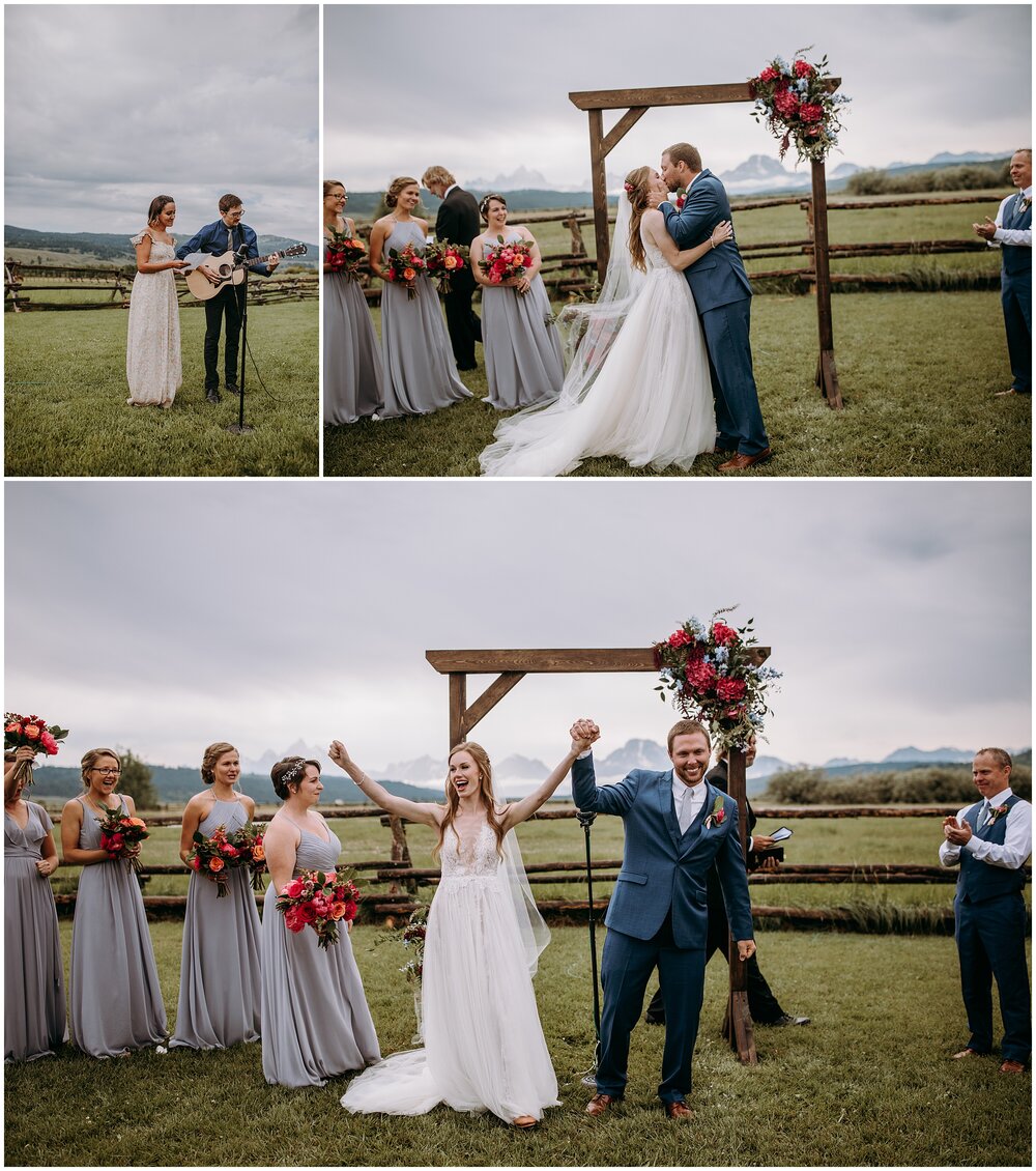  Diamond Cross Ranch Wedding in Jackson Hole, Wyoming. Grand Teton National Park Wedding Photographer. 