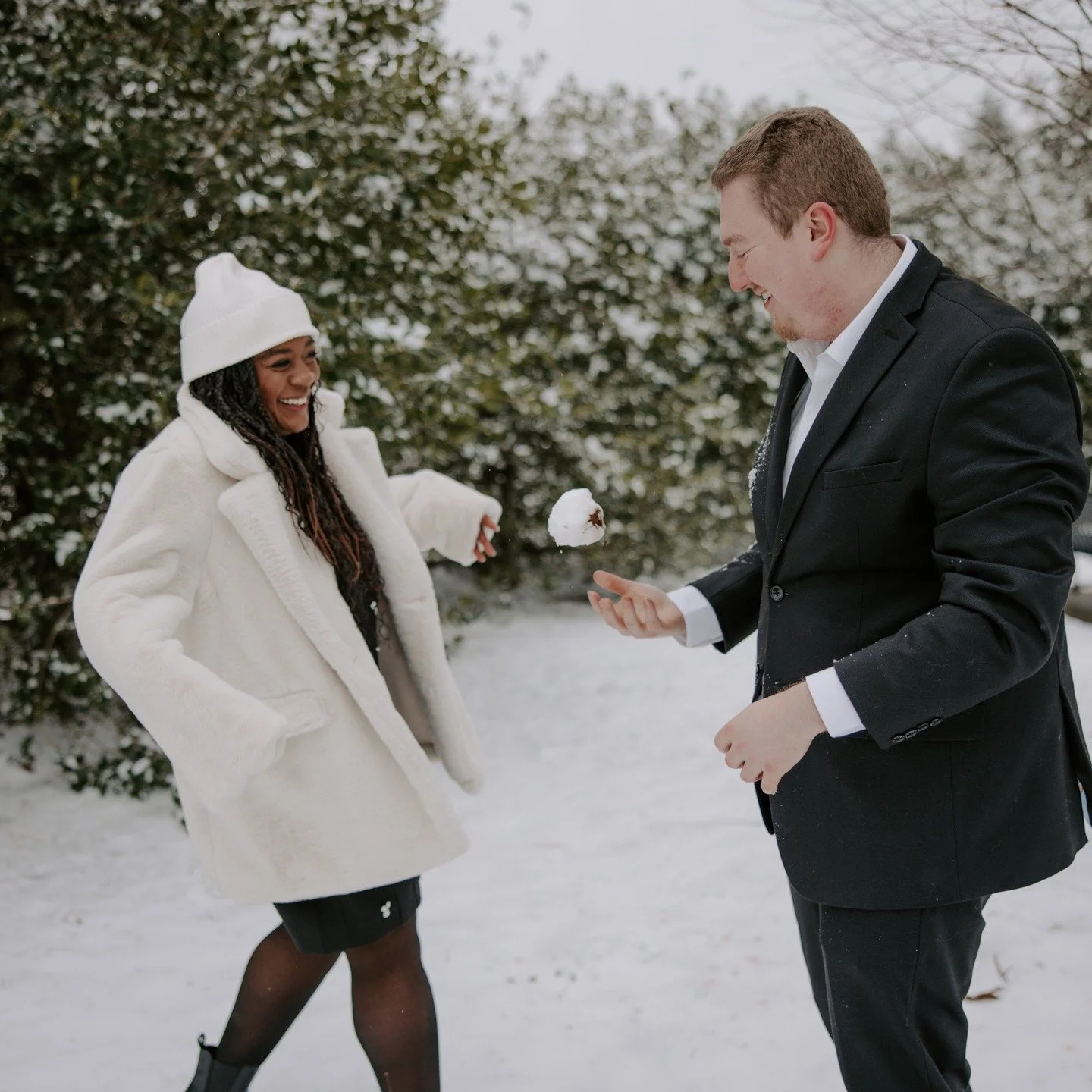 Place your bets now on how much snow we will or won't have this weekend! 😂 I'll believe it when I see it!