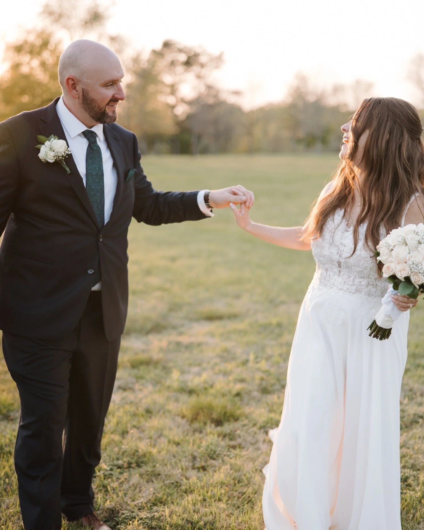 Vanessa + Tim + a little flower girl *moment* at the end.