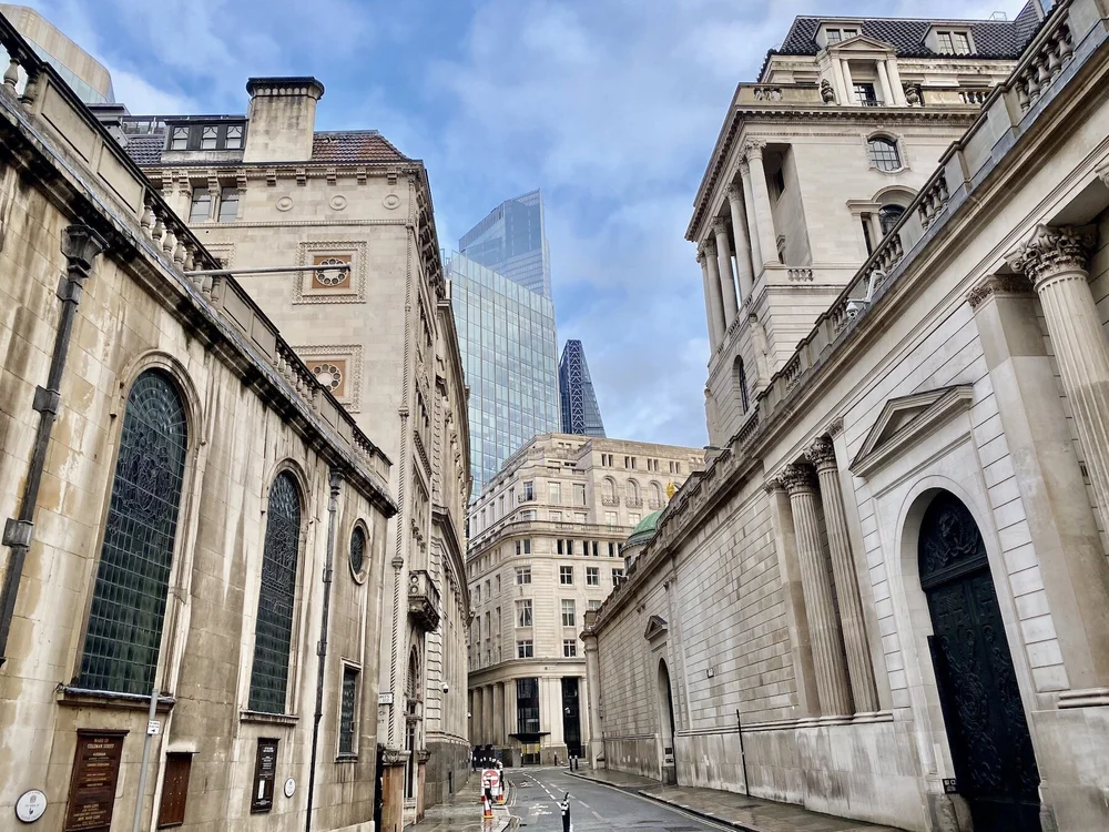  That time when one of the busiest financial hubs in the world was completely empty. 