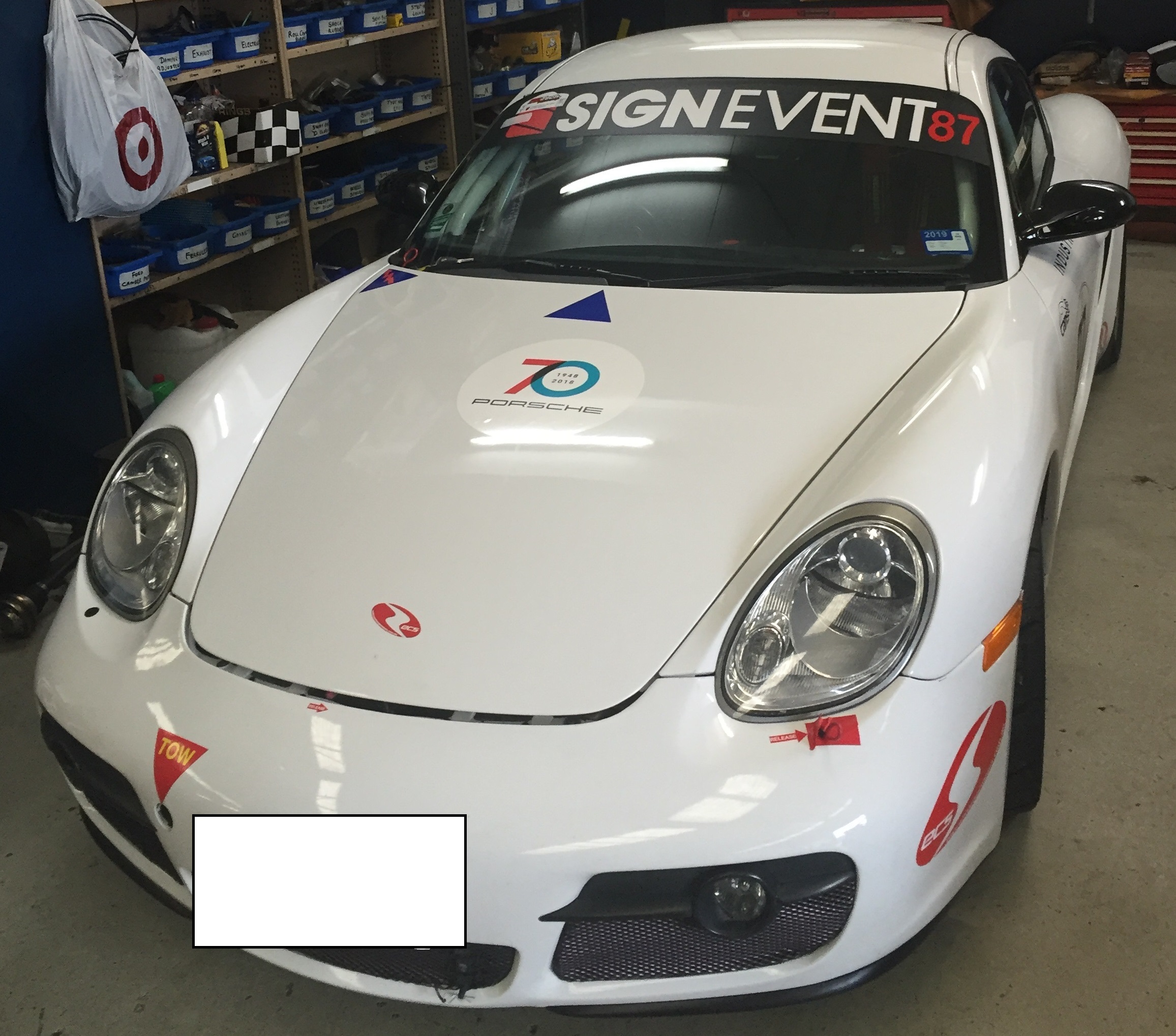 Cayman 987 with flappy paddles