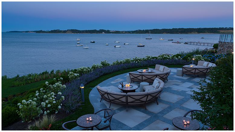 Dusk at The Wequassett, overlooking the idyllic Pleasant Bay. Photo courtesy of The Wequassett.