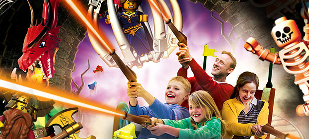 One of the indoor rides at Legoland Discovery Center. Picture from Legoland Boston.