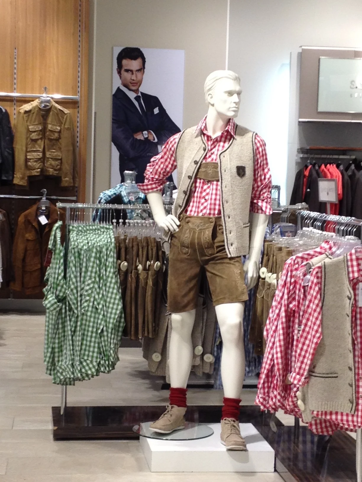 Lederhosen for Sale in Department Store - Savannah Page