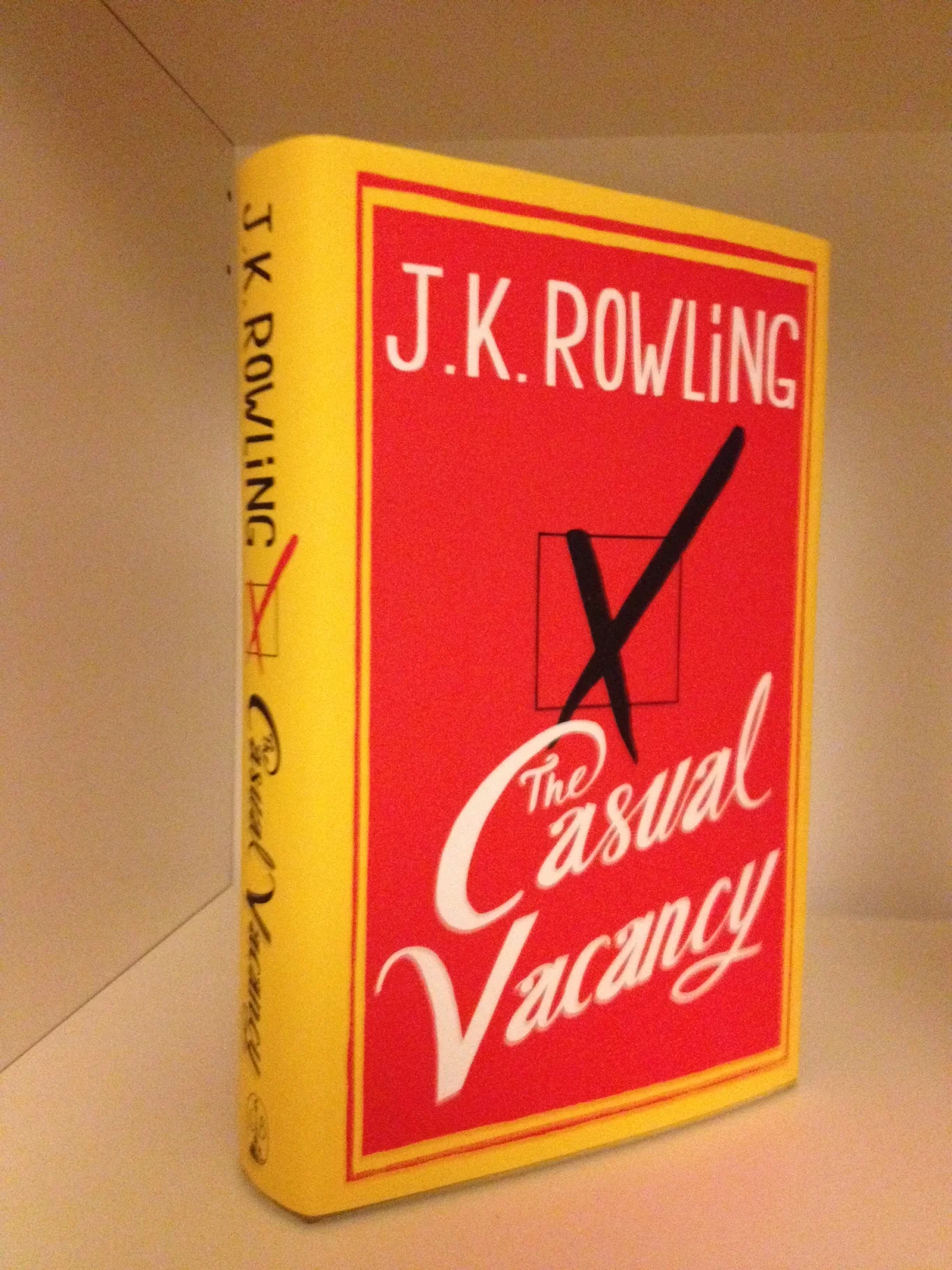 J K Rowling Book for Christmas - Savannah Page