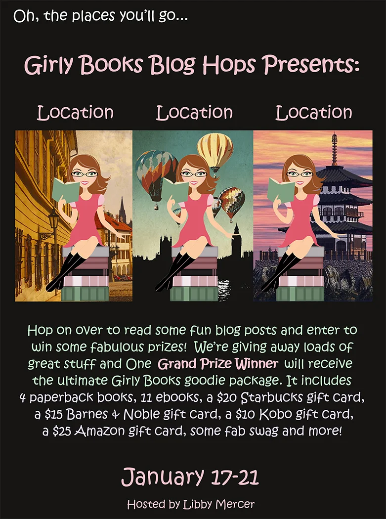 Girly Book Blog Hop Location with Libby Mercer - Savannah Page