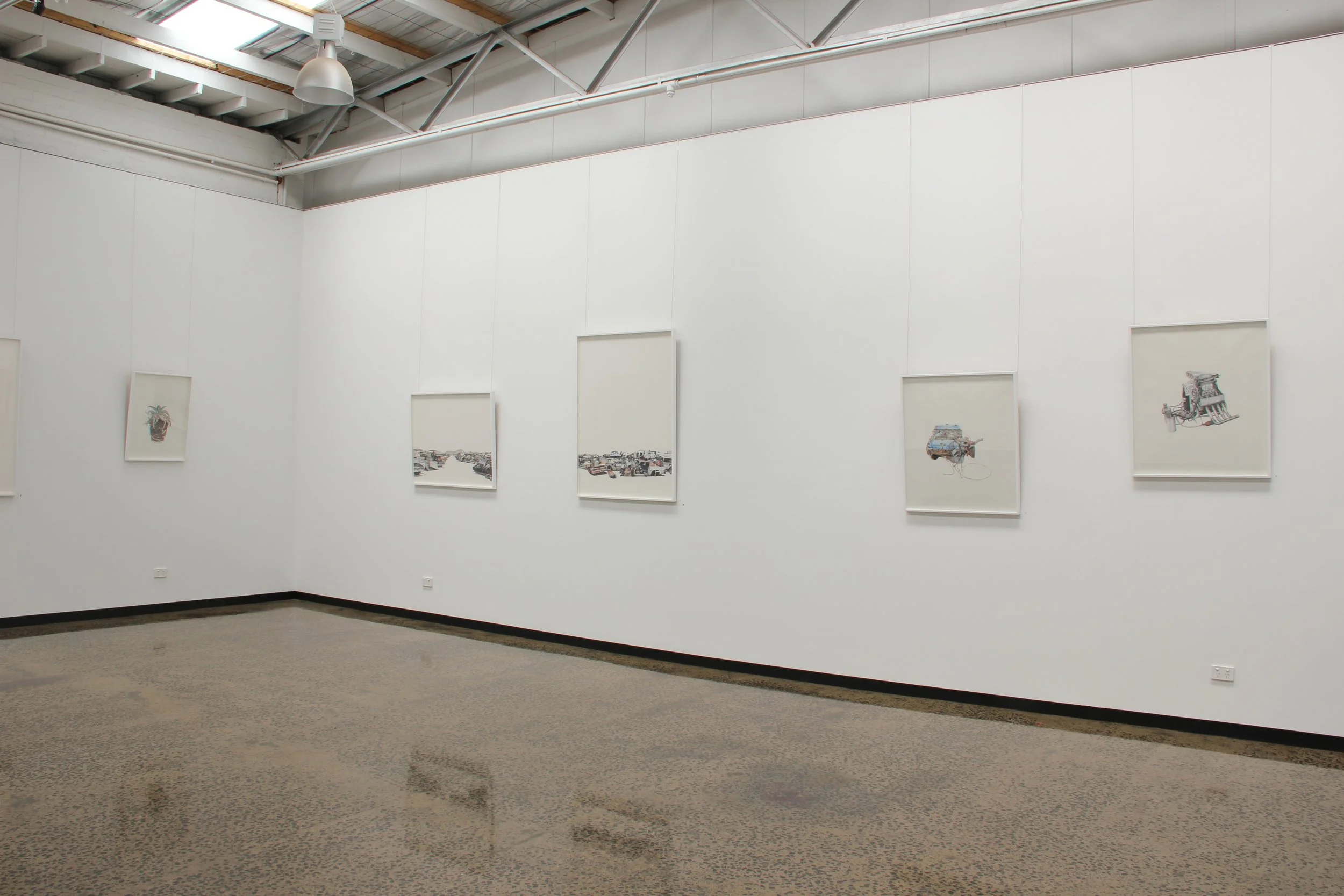  Install shot 'Vast Exposures Intimate Folds' Scott Livesey Galleries, Oct 2016 