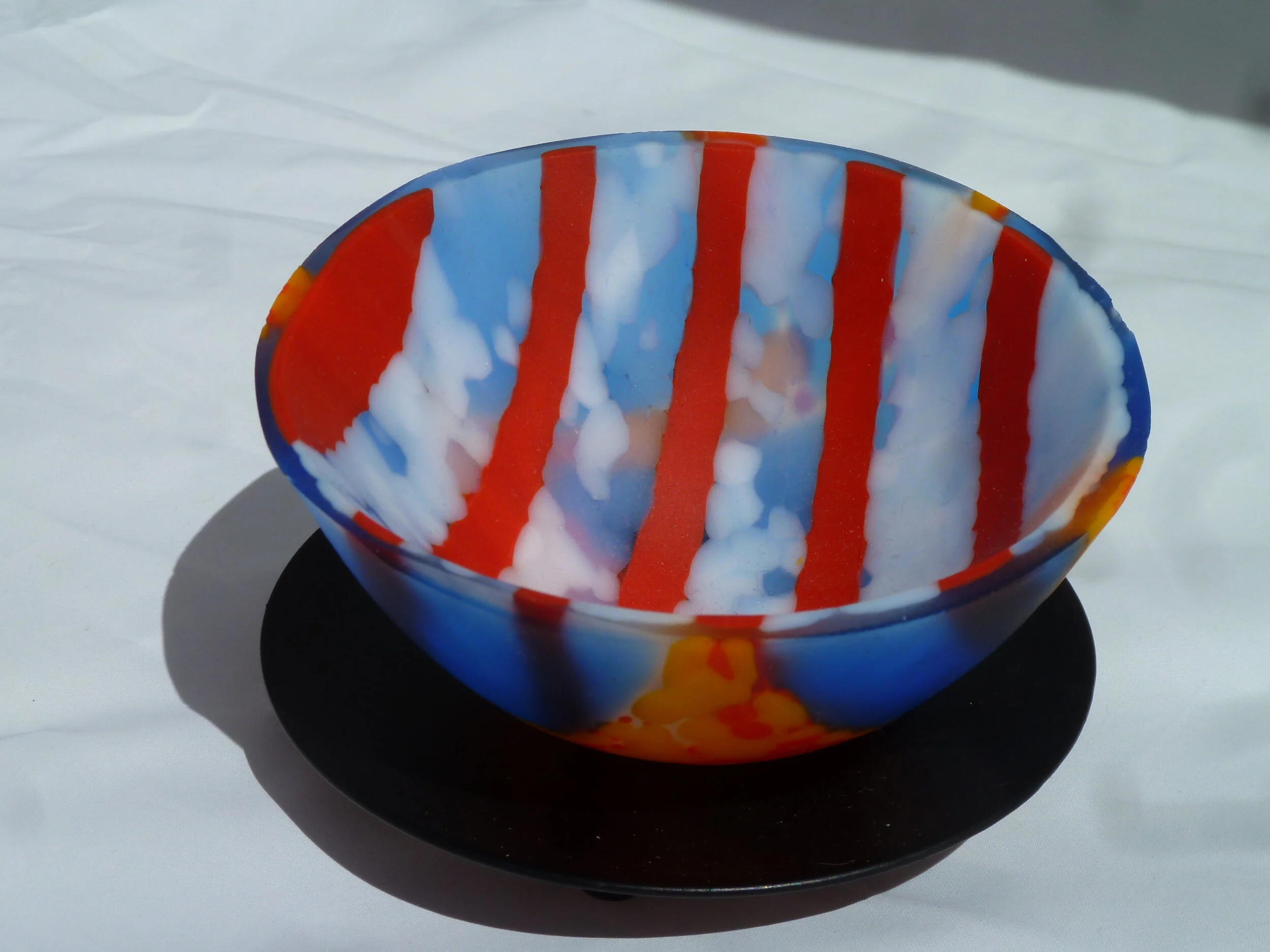 3.75”  diameter, 2 “ high 
