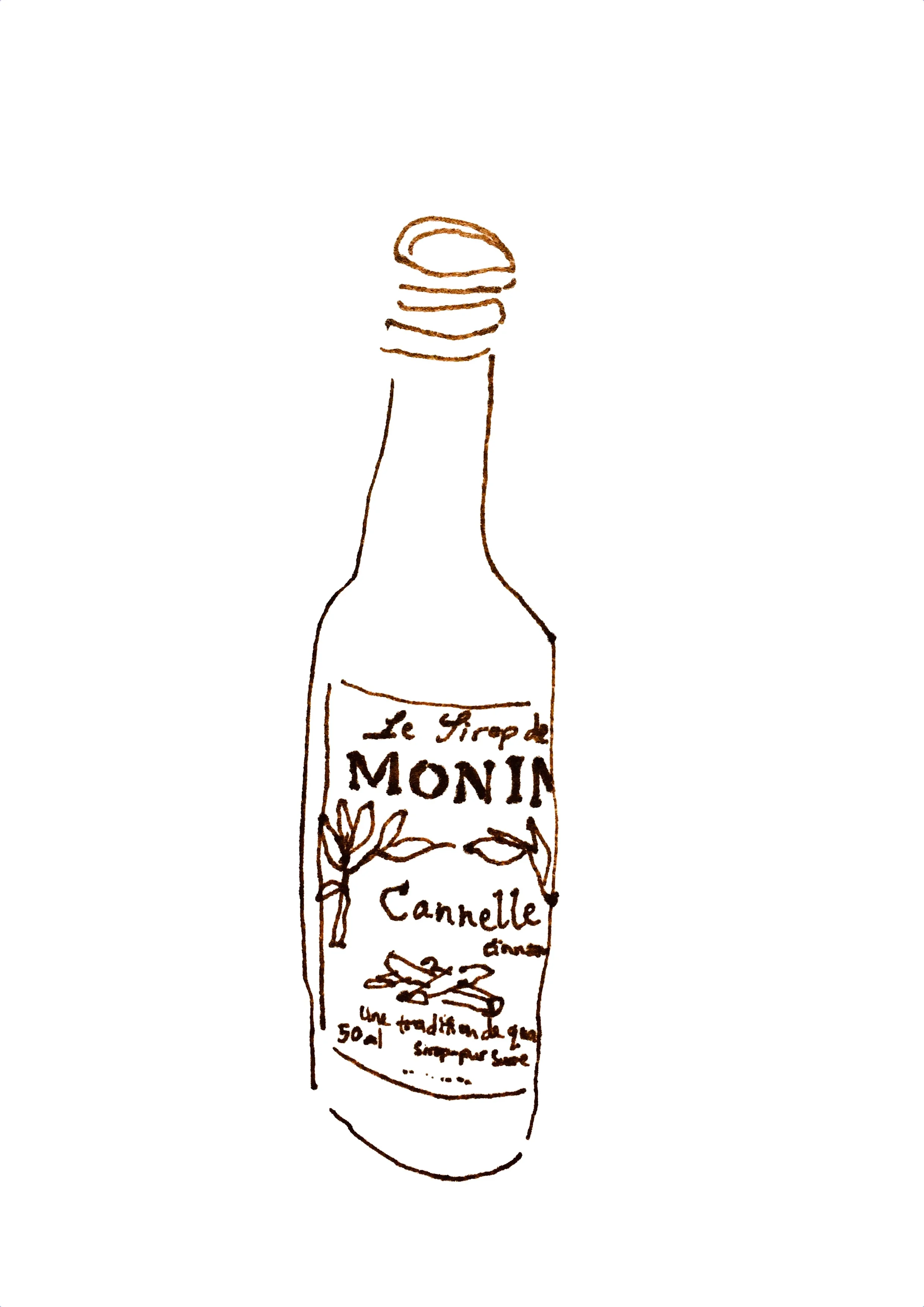 Syrup Bottle by Gemma Hampton