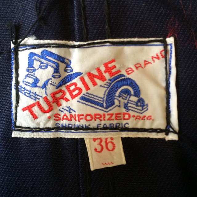 #vintagelabel #label #turbine #vintageworkwear