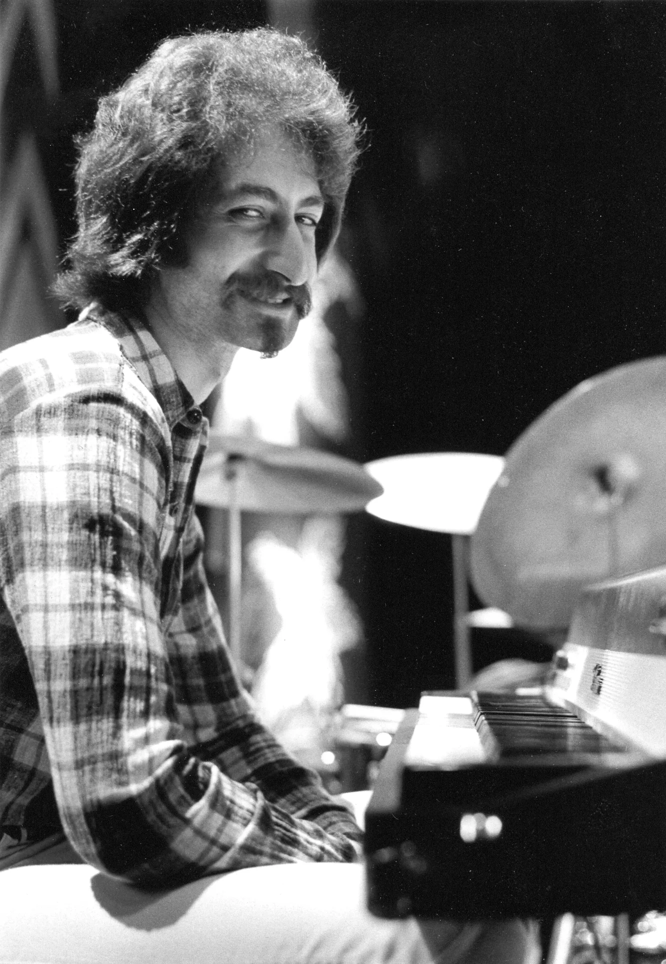 Armen Donelian as a member of Mongo Santamaria's band (1975)