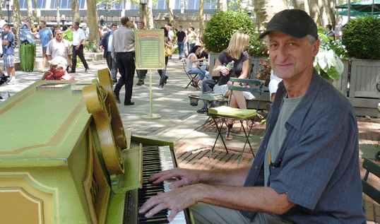 ARMEN DONELIAN SOLO PIANO IN BRYANT PARK