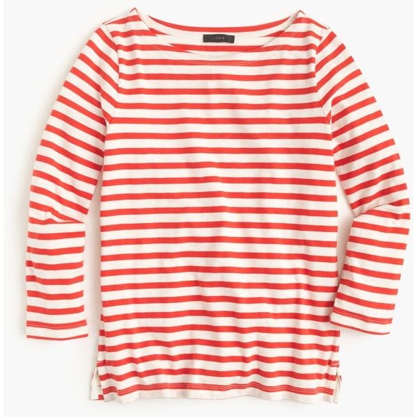 J Crew Striped Boatneck T-Shirt - $39.50