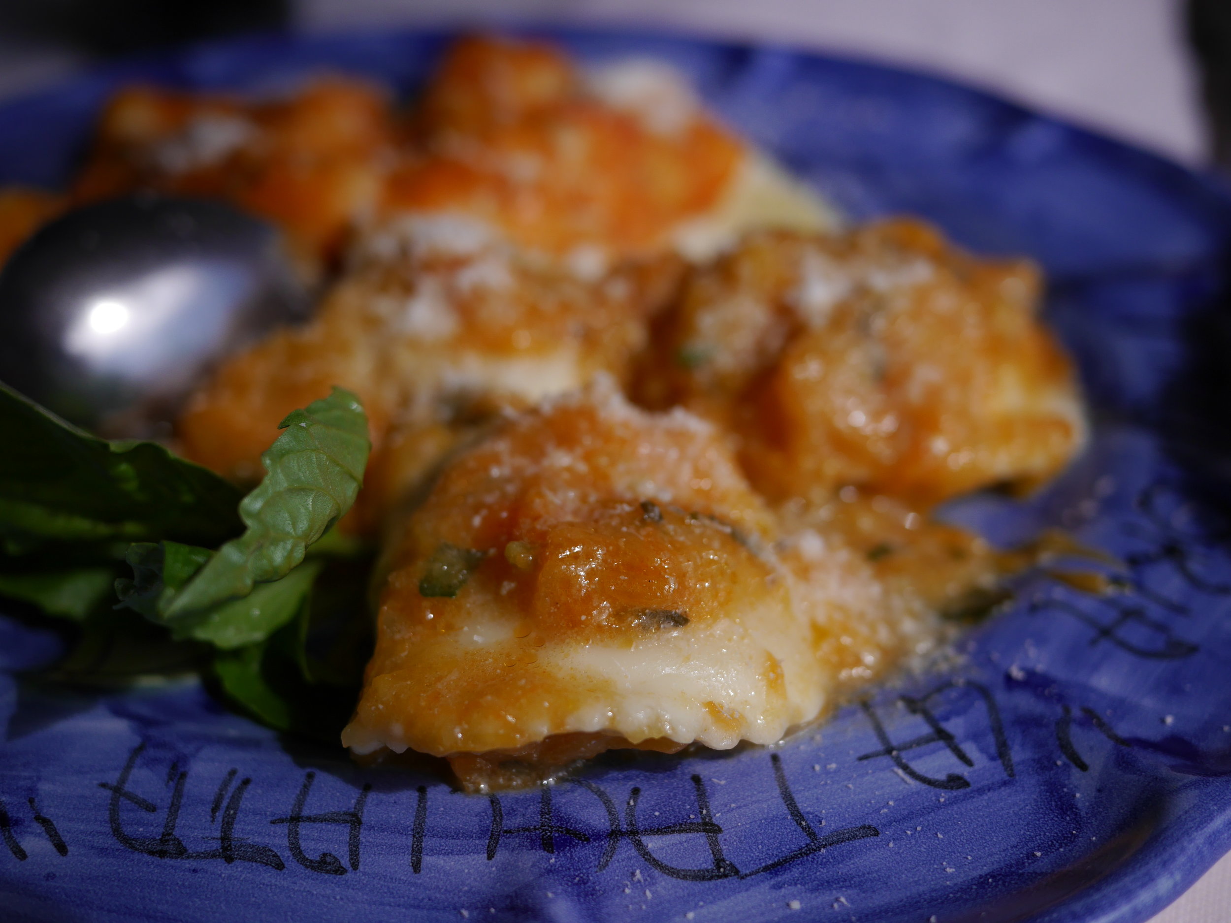 Amalfi Coast Trattoria La Tagliata ravioli.JPG