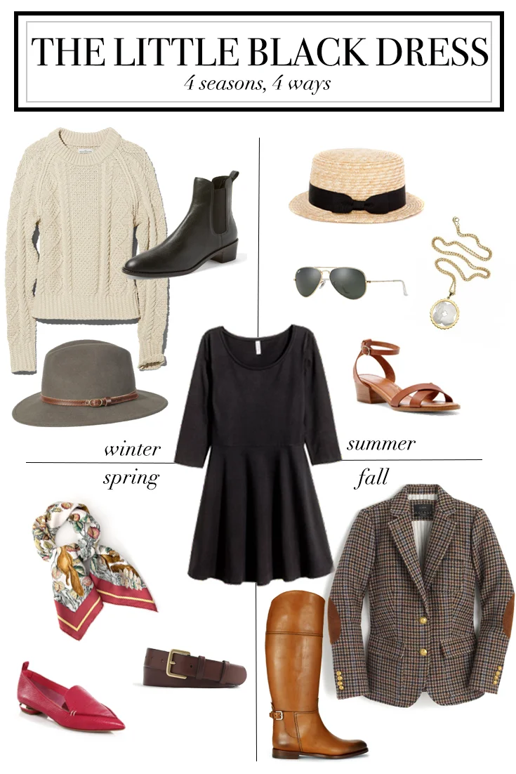 How To Wear A Black Dress 4 Ways ABOUT How To Wear A Black Dress 4