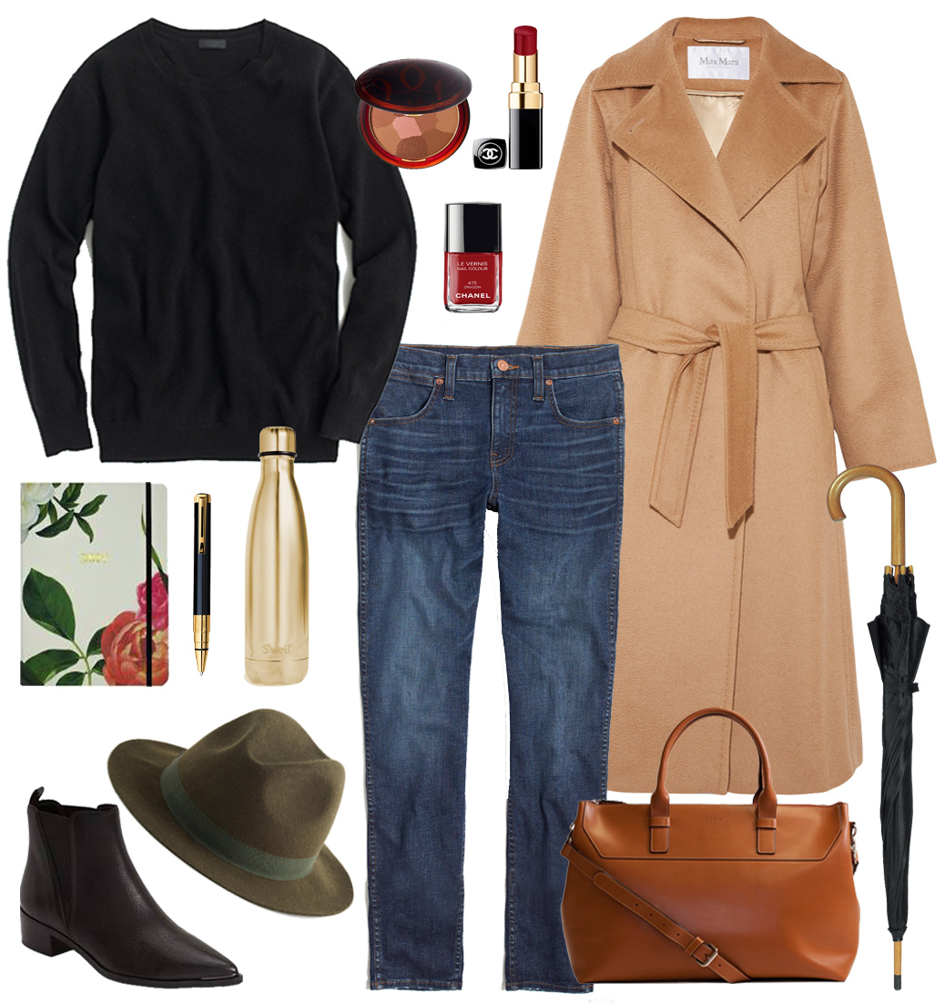 Classic Camel: 37 Piece Fall Capsule Wardrobe Outfit No. 10 - ABOUT ...