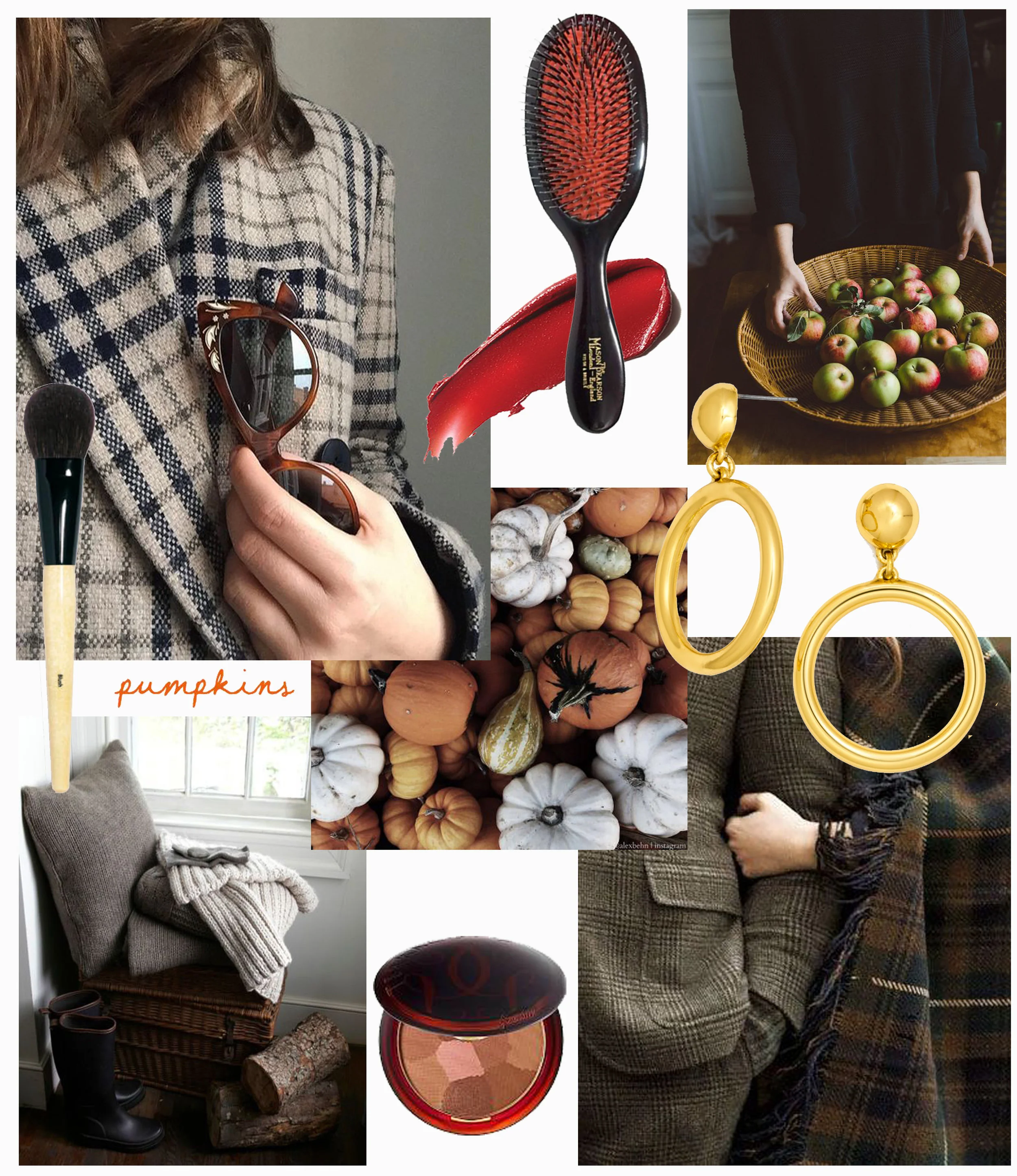 fall_capsule_wardrobe_autumn_tweed_Blazer_herringbone_blazer_minimialism_fall_bobbi_brown_blush_brush_tata_Harper_very_naughty_Mason_pearson_Hairbrush_guerlain_Bronzer.jpg