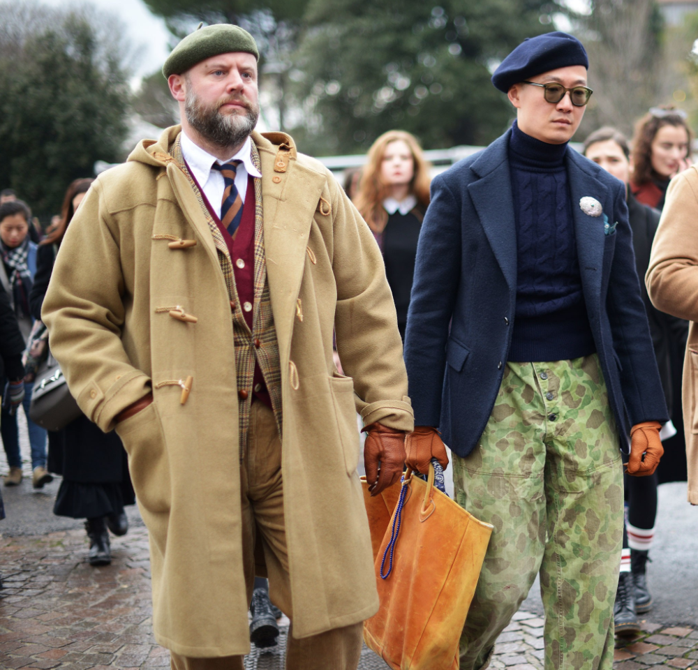 Borrowed From The Boys: Outfit Inspiration From Pitti Uomo 2018 - ABOUT ...