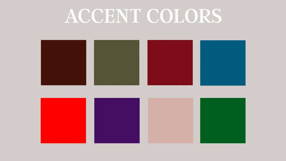 What Is A Accented Neutral Color Scheme