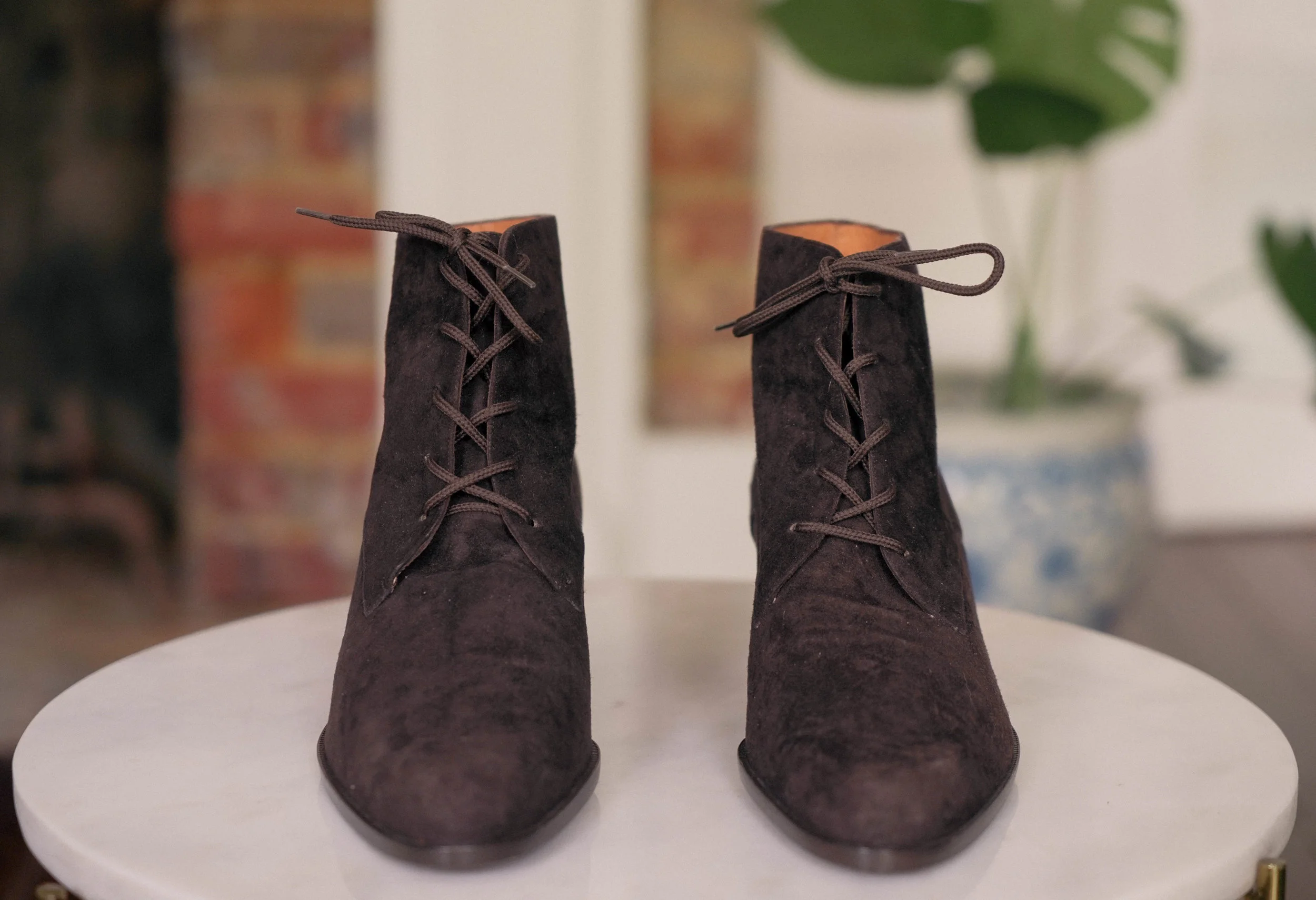 ralph lauren lace up boots