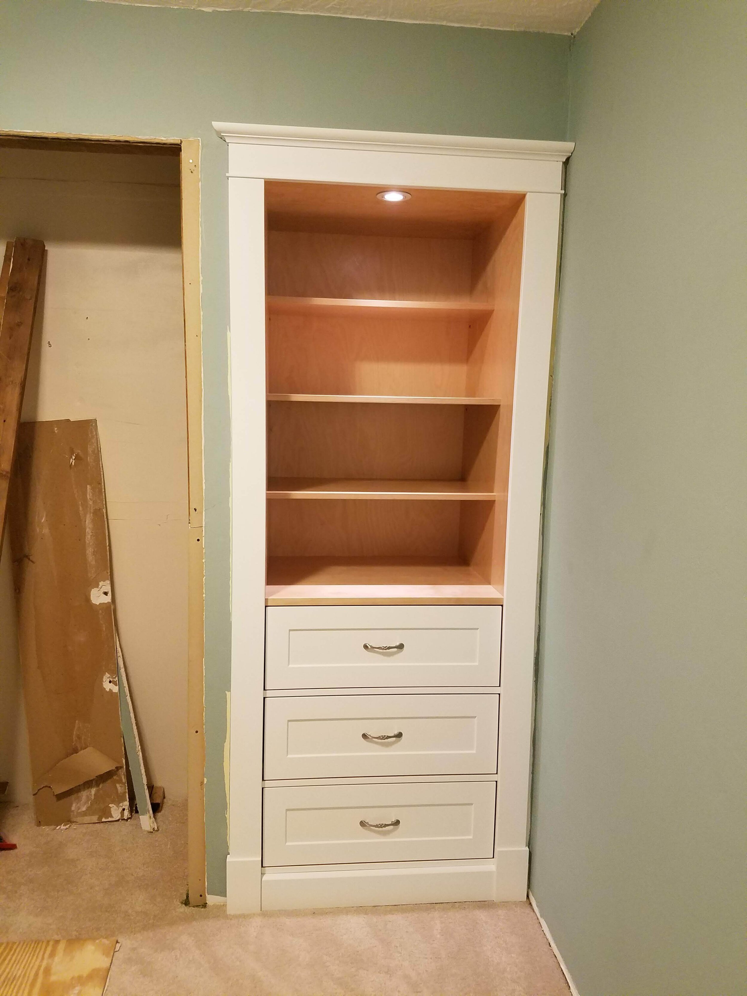 Shelves And Cabinets Small Guy Custom Carpentry