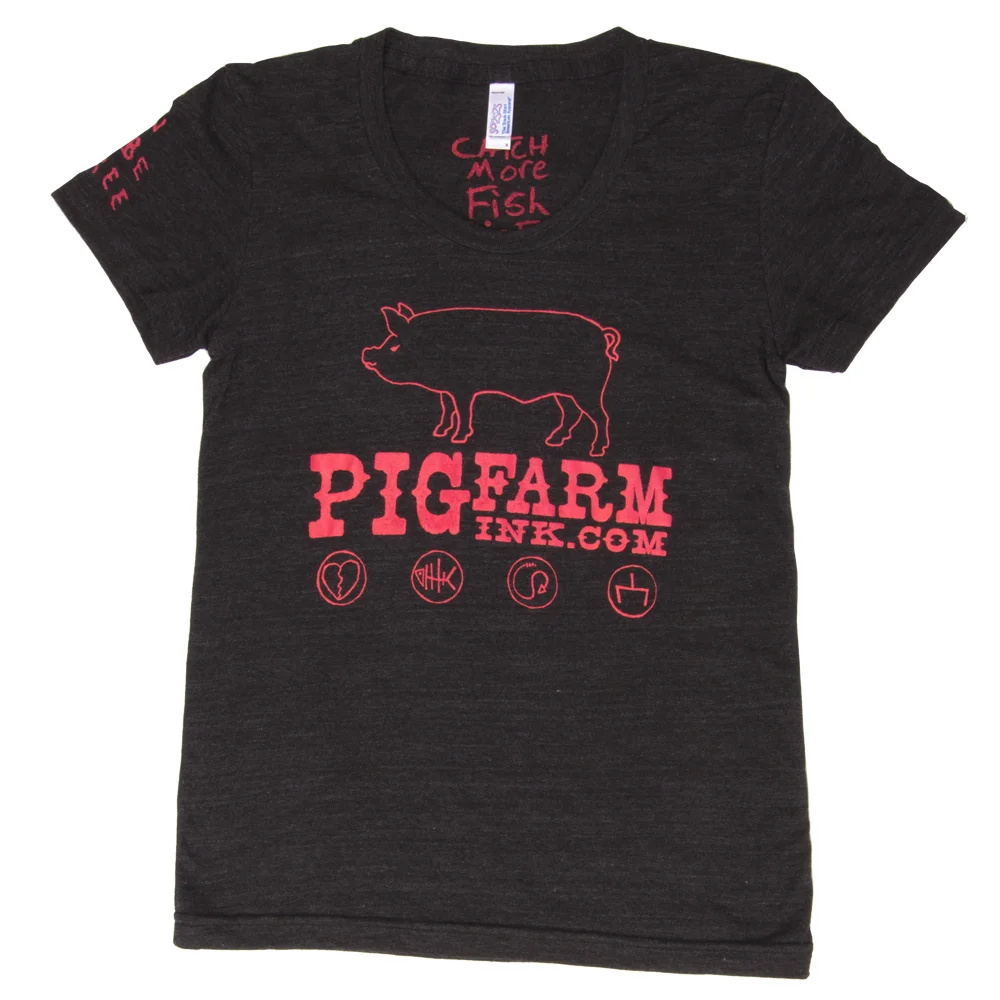 PIG FARM INK OG Logo T Shirt for Women