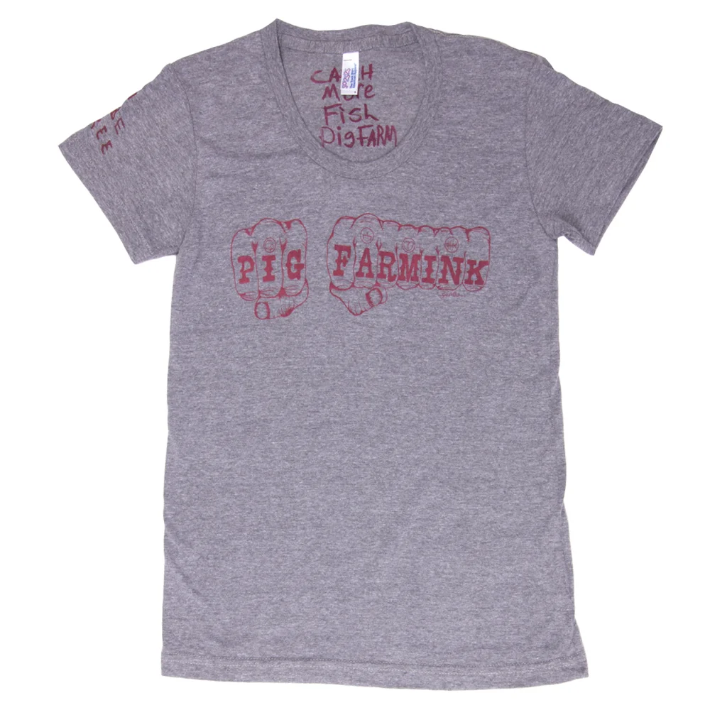 PIG FARM INK Knuckles T Shirt for Women